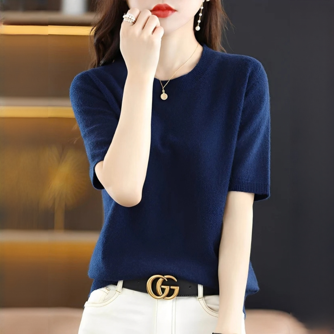 Blandine - Camiseta sofisticada y delicada