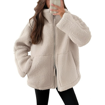 Rowena - Chaqueta elegante y cálida con cremallera
