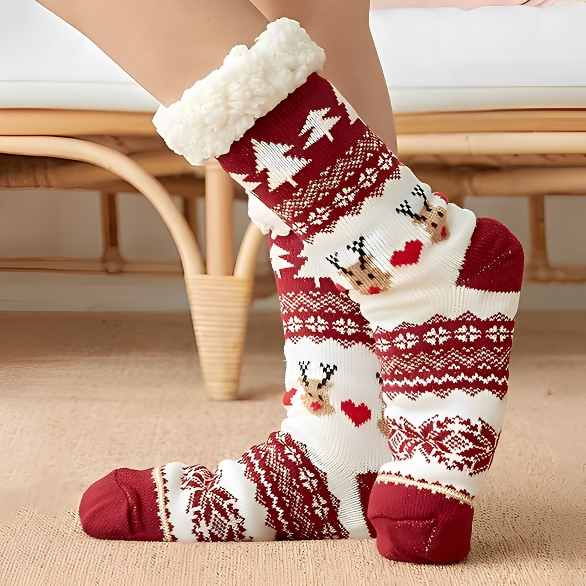 Kasia - Calcetines elegantes y cálidos