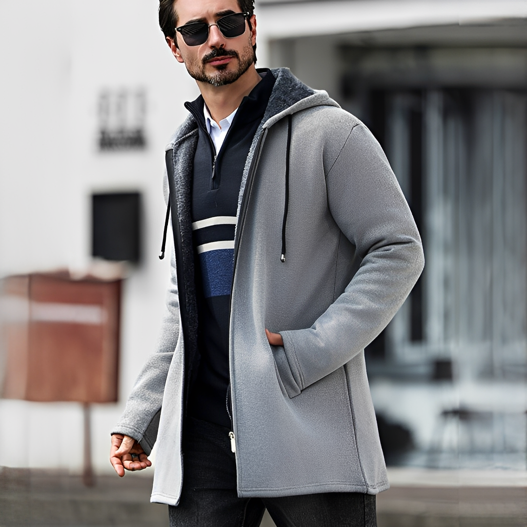 Reginald - Chaqueta con capucha, cómoda y cálida