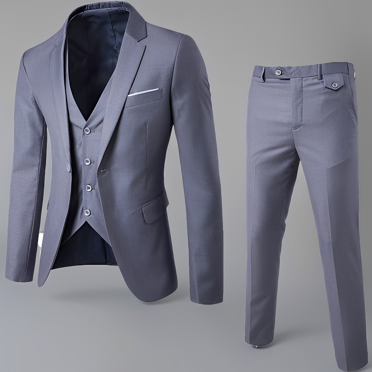 Nally - Conjunto de traje-pantalón moderno y elegante