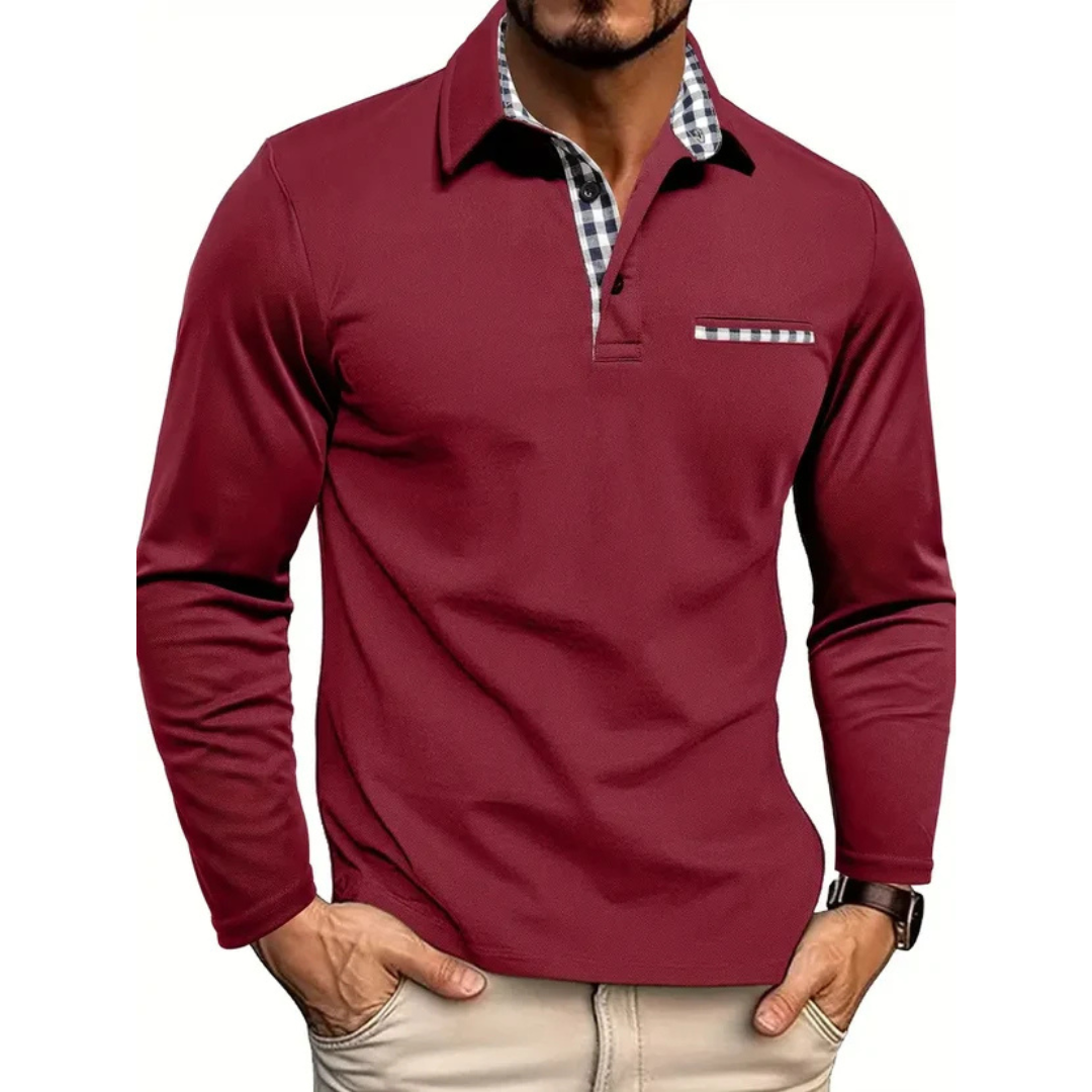 Wilmer - Camisa casual de manga larga