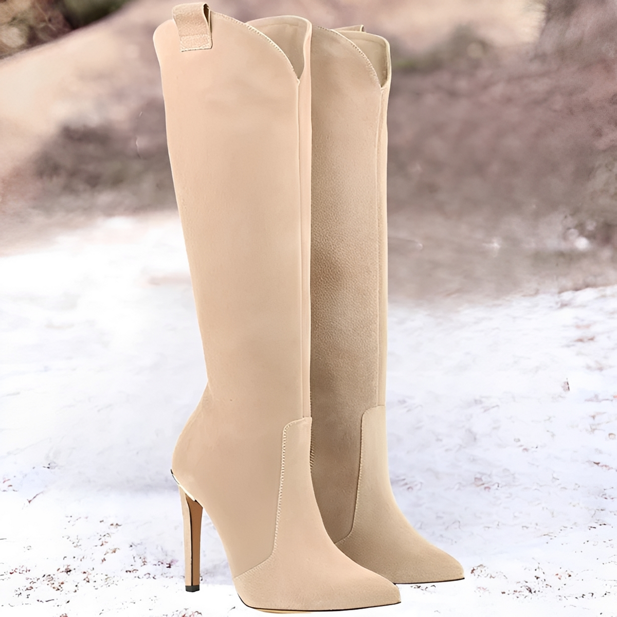 Merlyn - Botas de invierno chic y cálidas