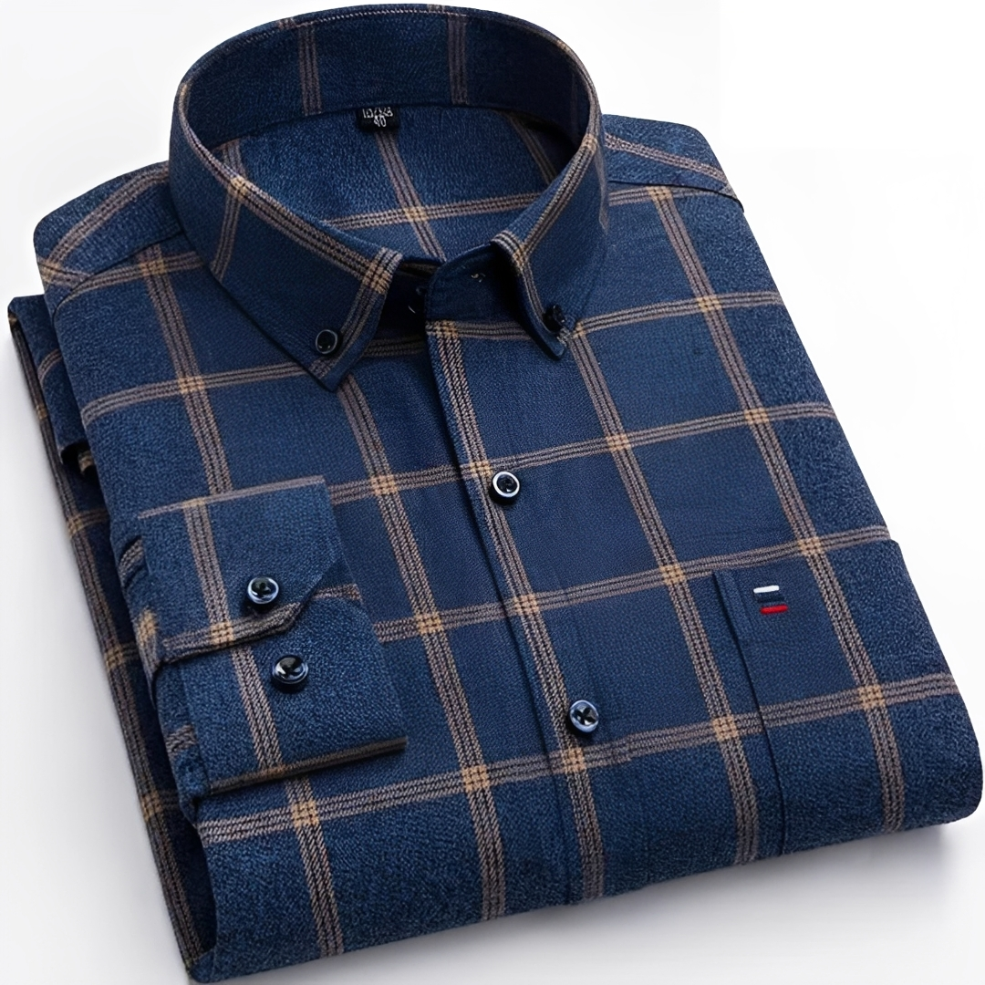 Louis - Camisa de cuadros casual