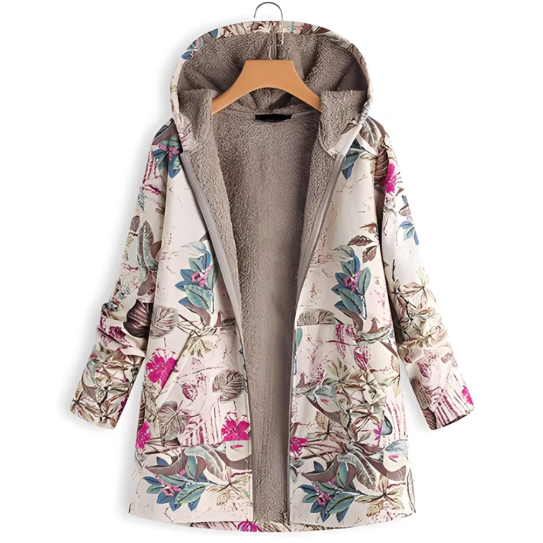 Jaslene - Chaqueta vintage y cálida