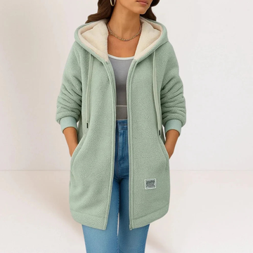 Collene - Chaqueta con capucha, cálida y cómoda