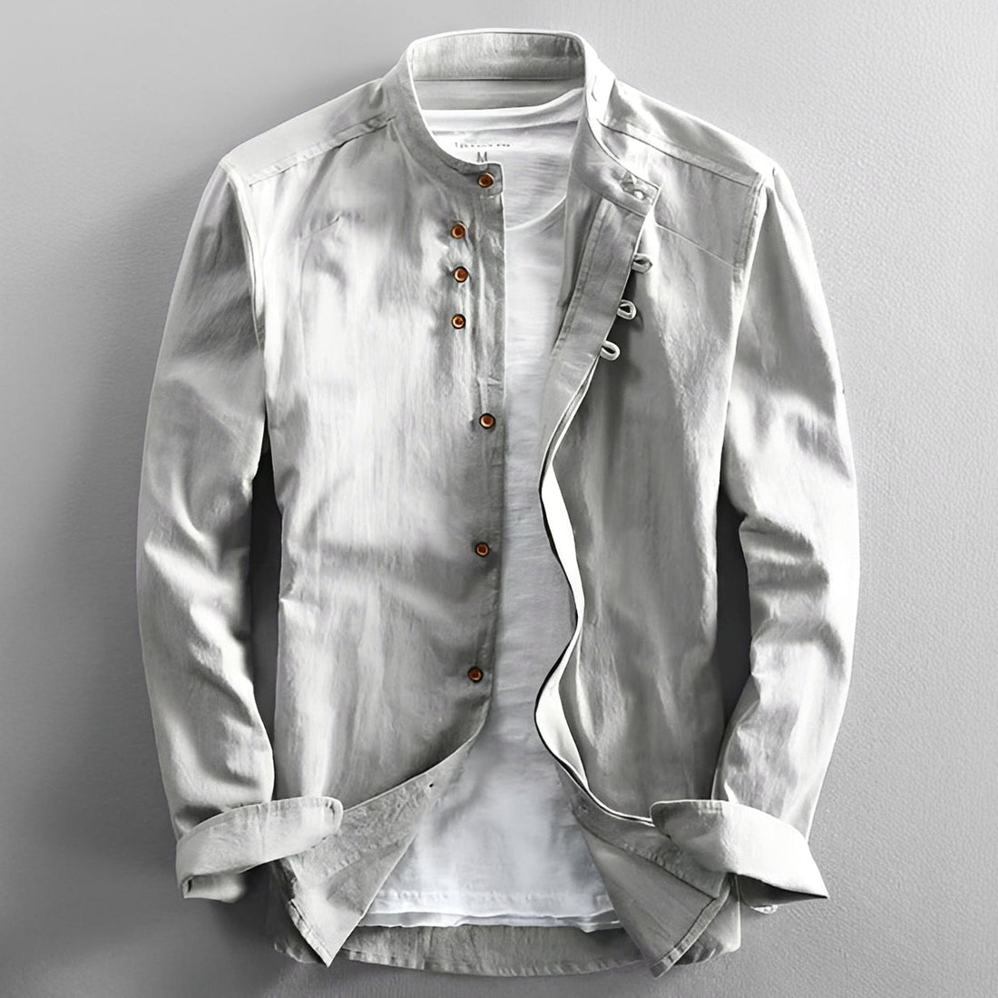 Oliver - Camisa de manga larga de estilo clásico