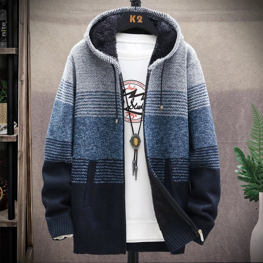Dawson - Chaqueta con capucha, cálida y cómoda