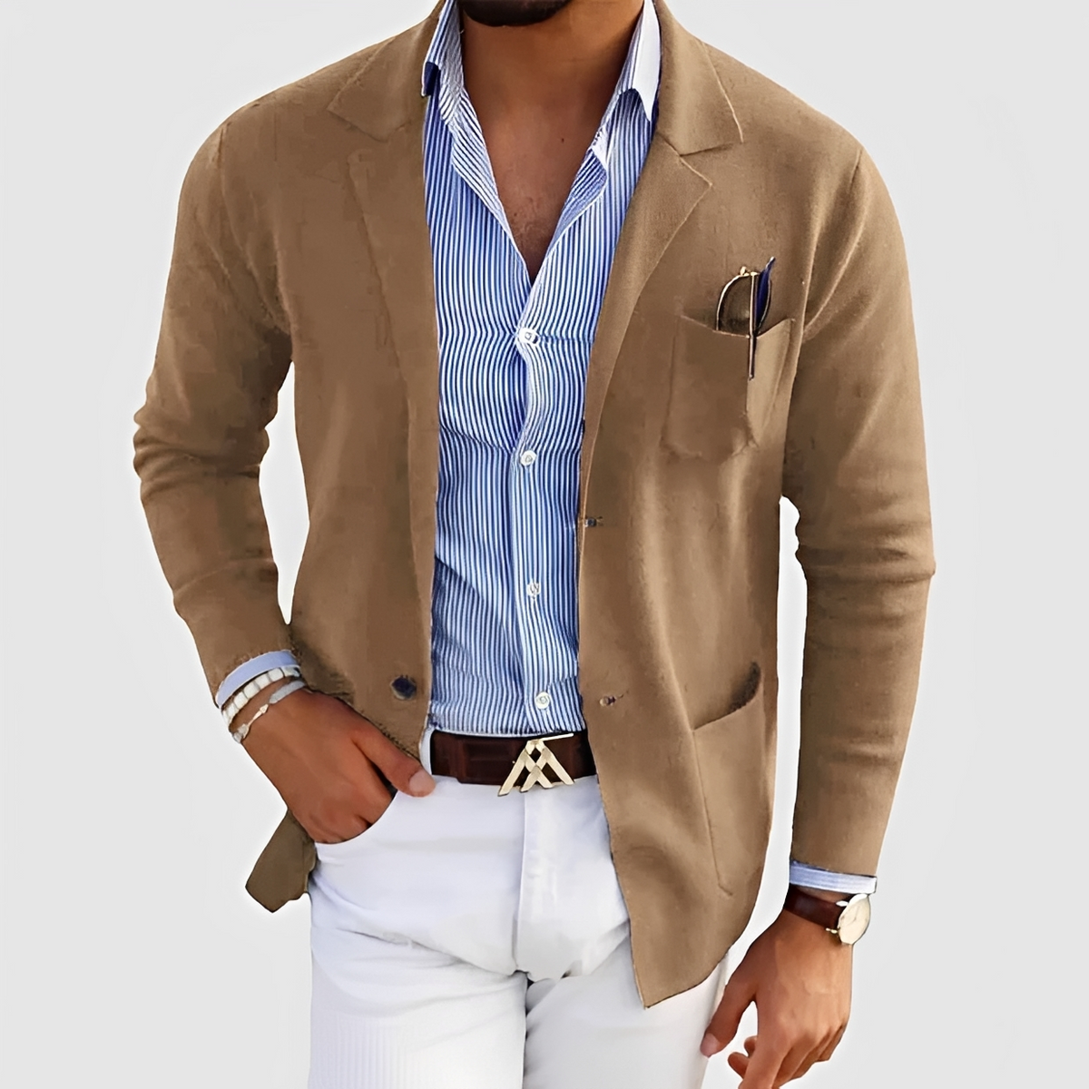 Olivier - Blazer robusto y casual