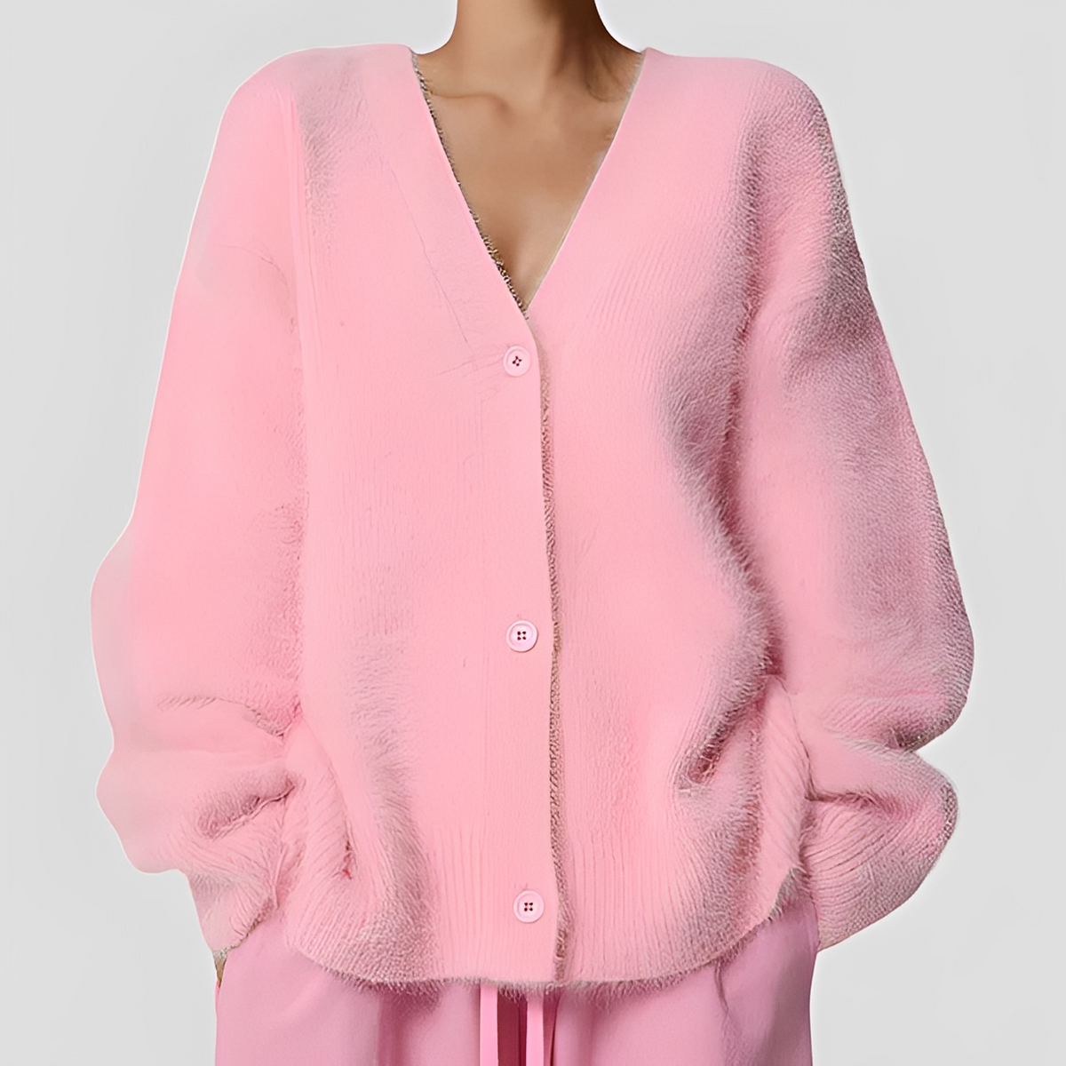 Erza - Suéter oversize suave y acogedor