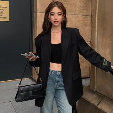 Shayne - Blazer oversize clásico y chic