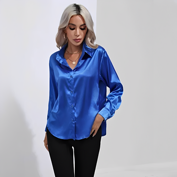 Liliane - Blusa elegante con mangas largas
