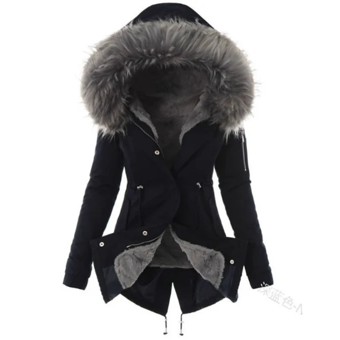 Hasmin - Chaqueta de invierno cómoda y cálida