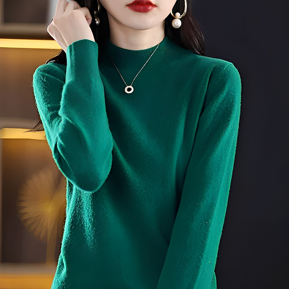 Elza - Suéter suave, cálido y elegante