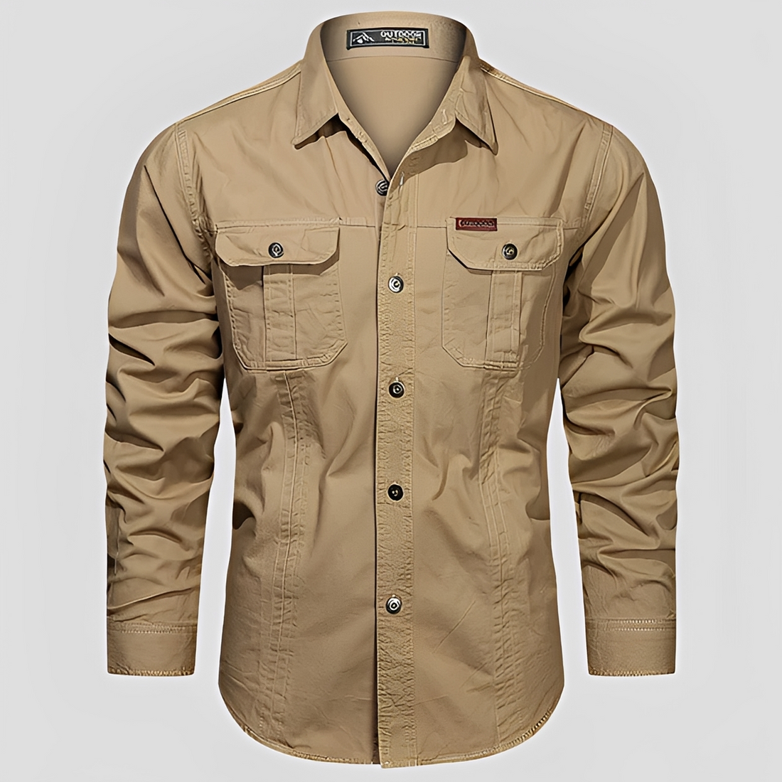 Randulph - Camisa casual y robusta