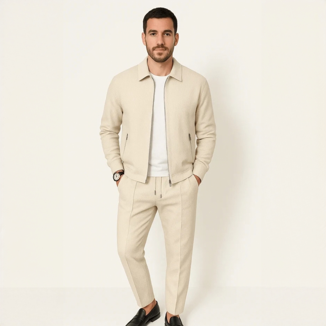 Martin - Conjunto de pantalones con aspecto cómodo y robusto