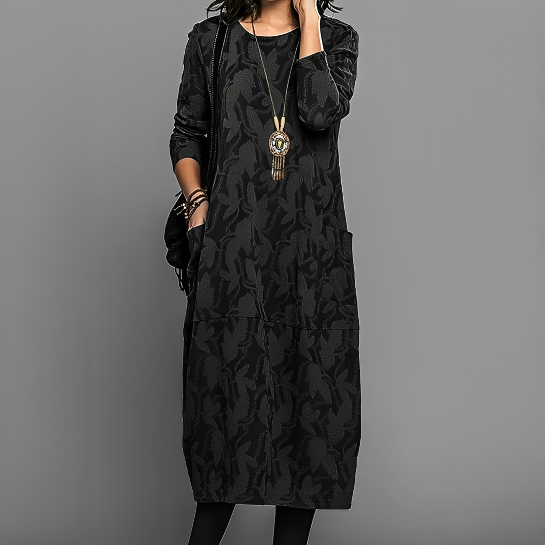 Alisha - Vestido de manga larga elegante y estiloso