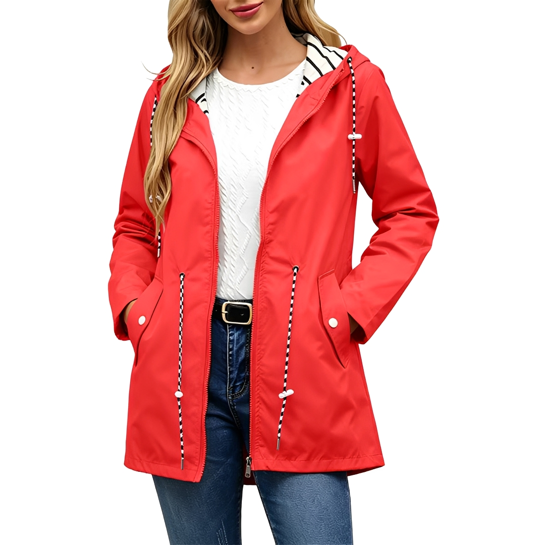 Natalia - Abrigo con capucha elegante y cómodo