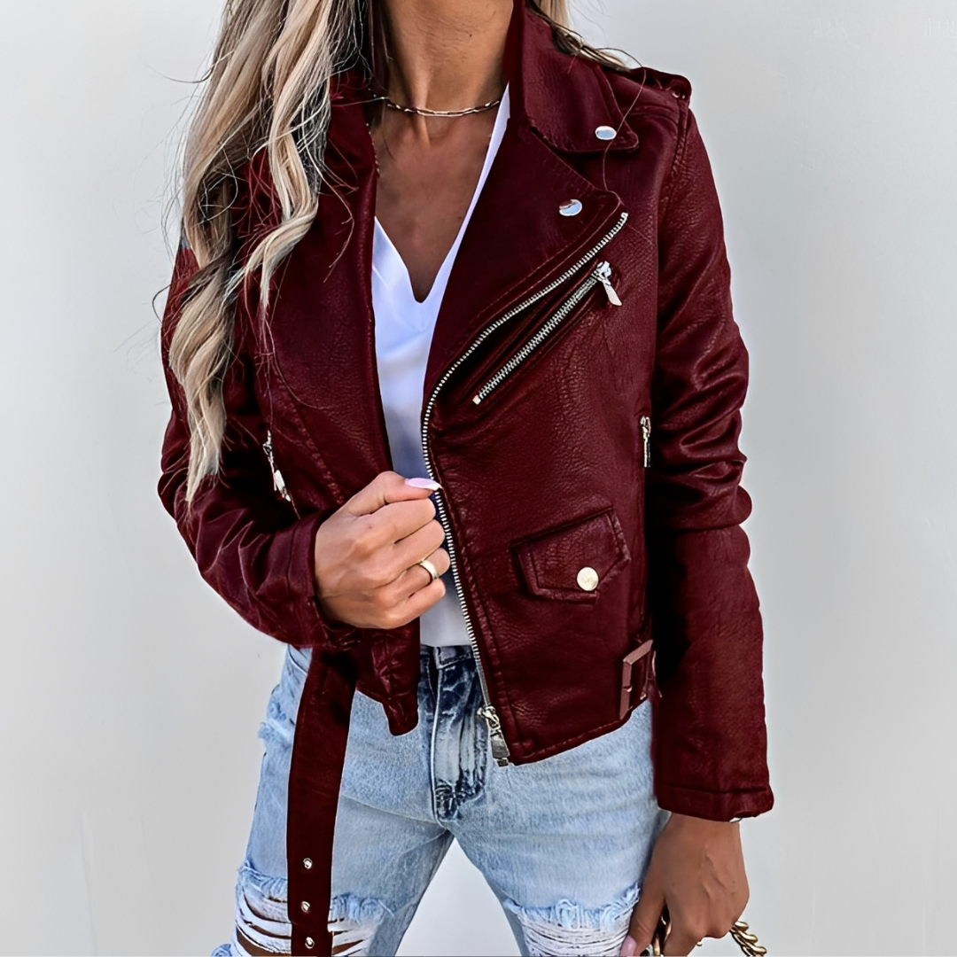 Evangelyn - Chaqueta elegante e intemporal