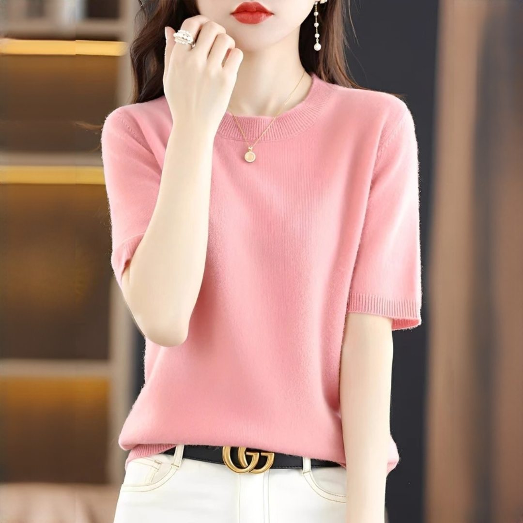 Blandine - Camiseta sofisticada y delicada