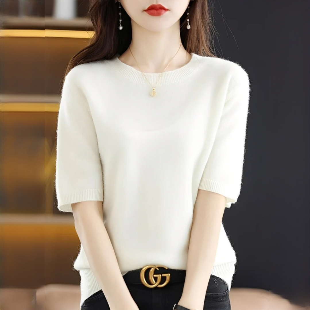 Blandine - Camiseta sofisticada y delicada