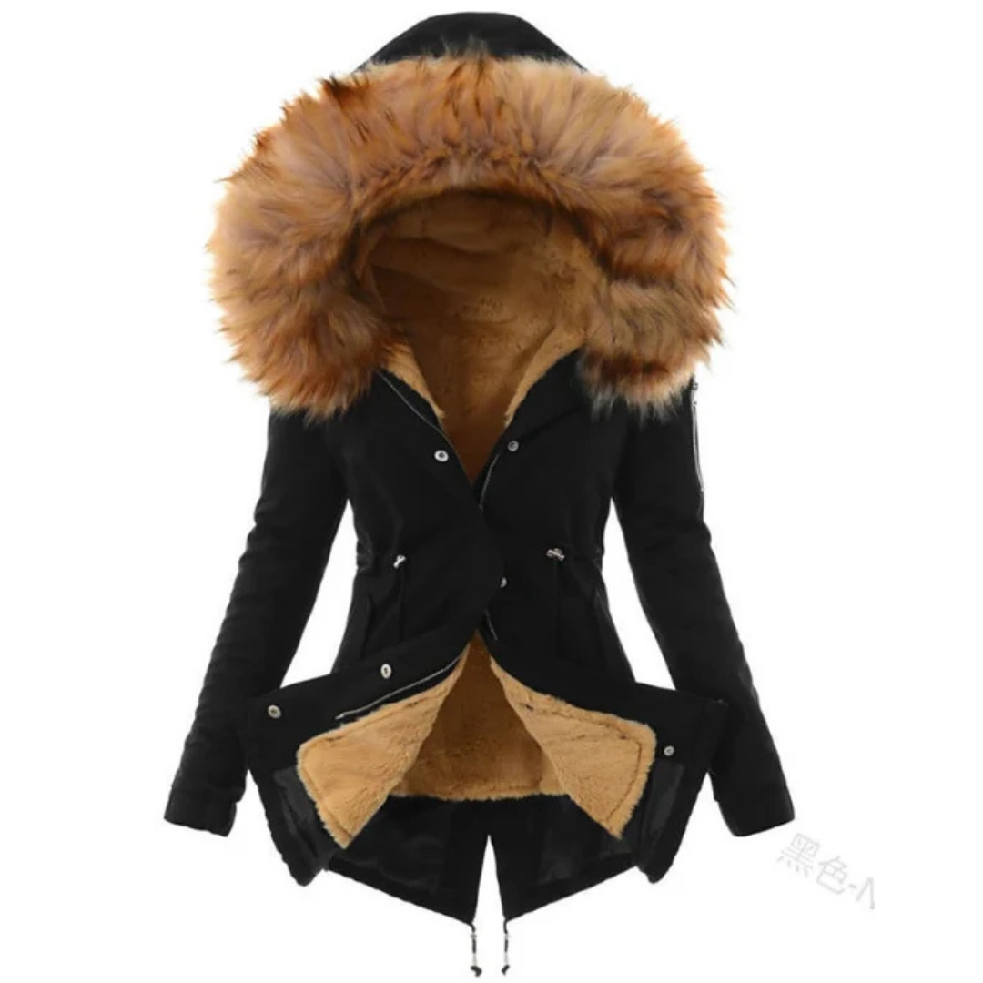 Hasmin - Chaqueta de invierno cómoda y cálida