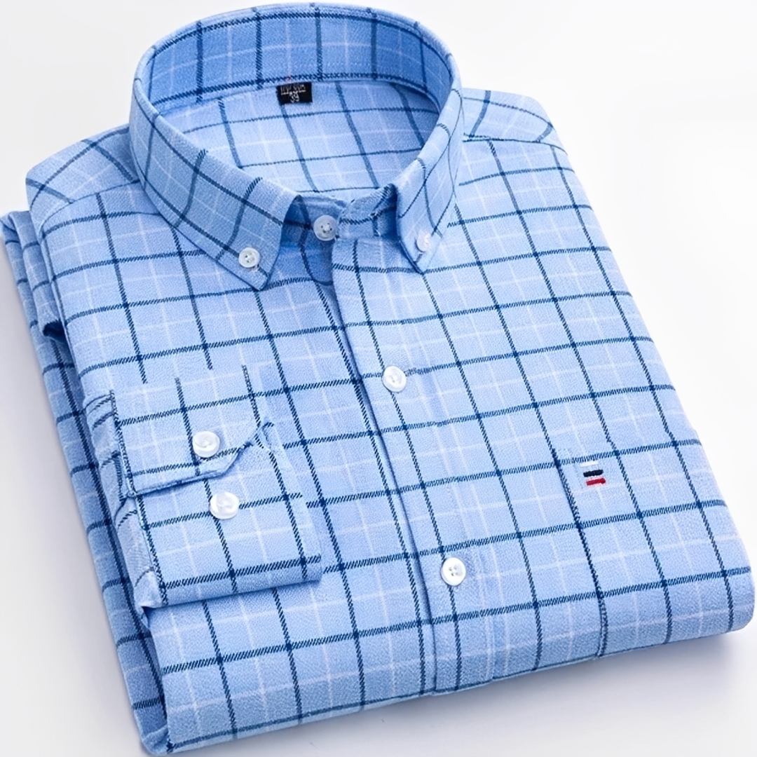 Louis - Camisa de cuadros casual