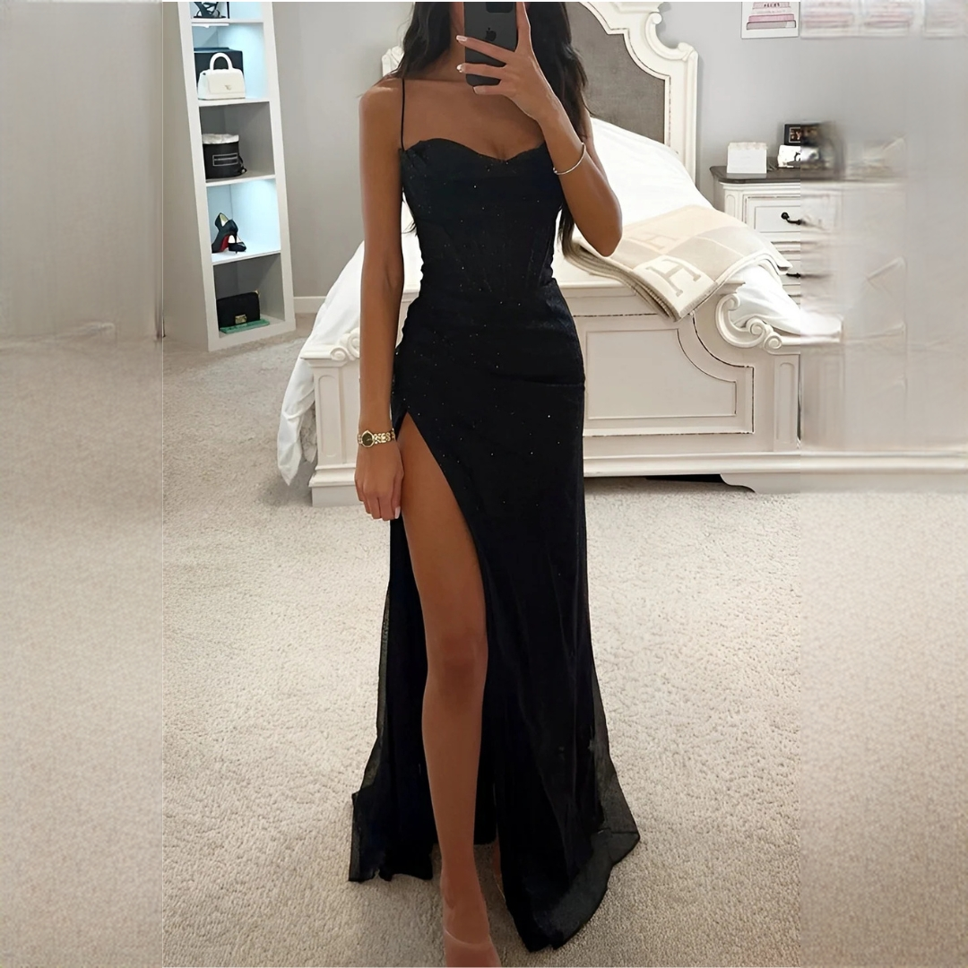 Nigella - Vestido de noche largo y elegante