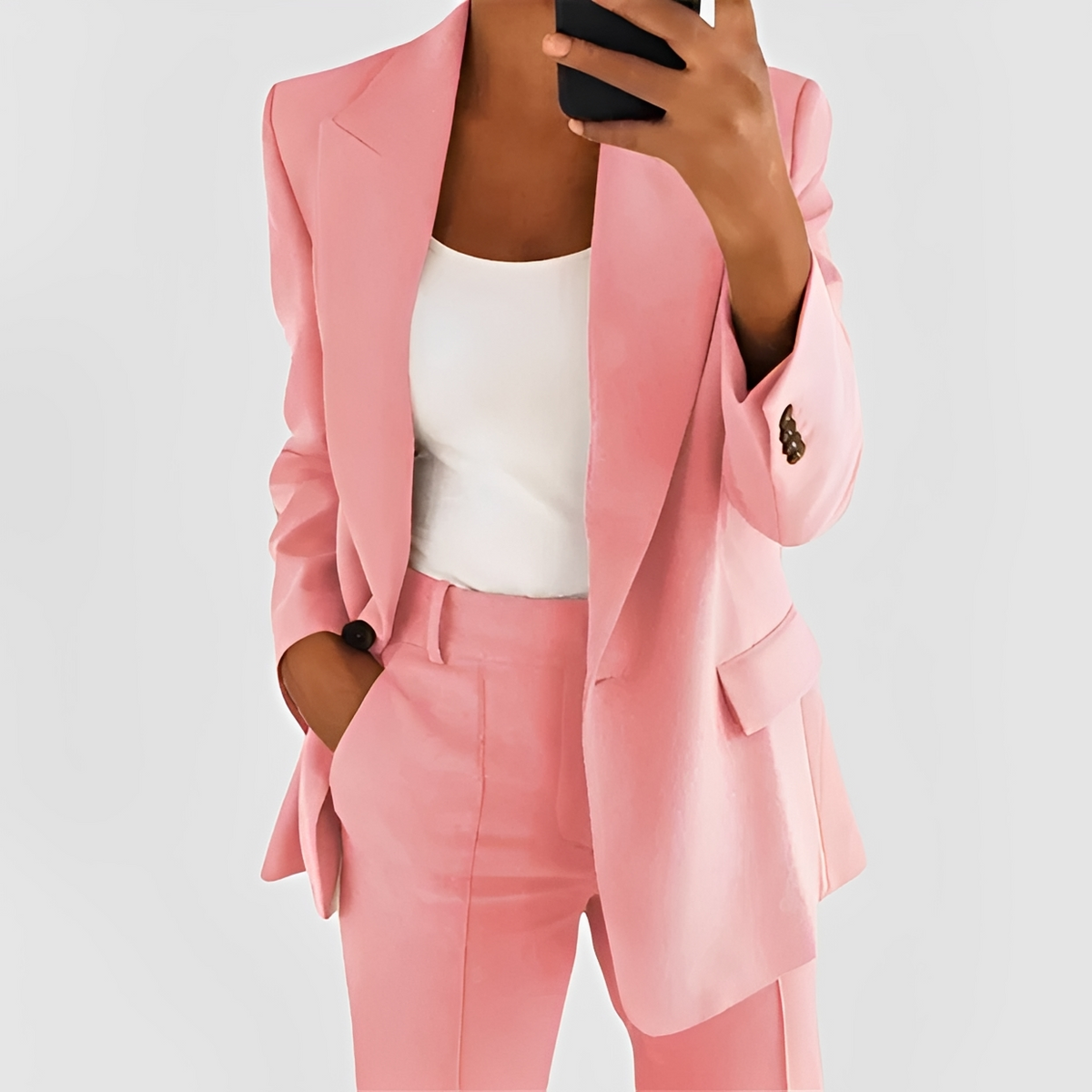 Patry - Conjunto elegante de blazer y pantalón