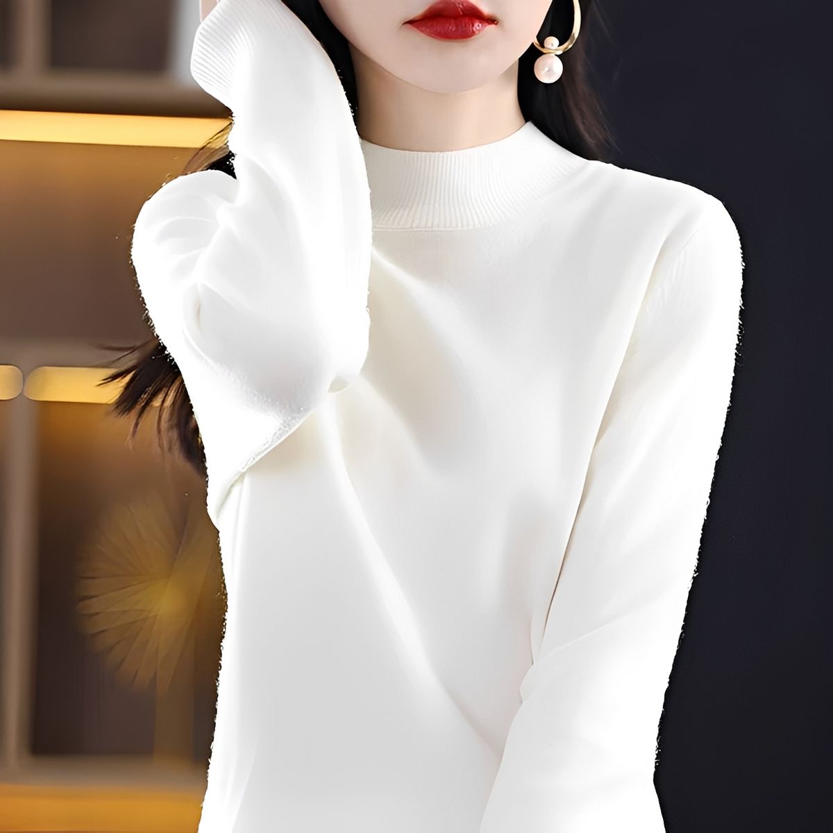 Elza - Suéter suave, cálido y elegante