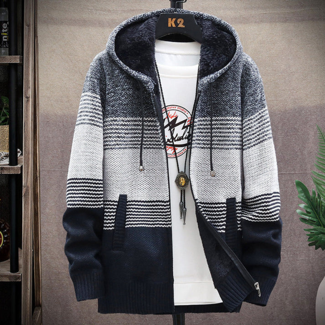 Dawson - Chaqueta con capucha, cálida y cómoda