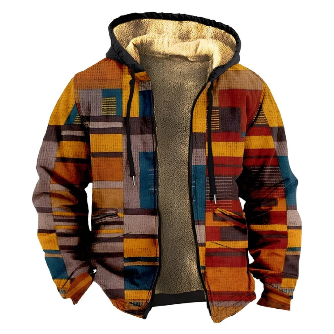 Malvin - Chaqueta con capucha estilo vintage