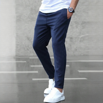 Nico - Pantalones robustos de corte slim-fit