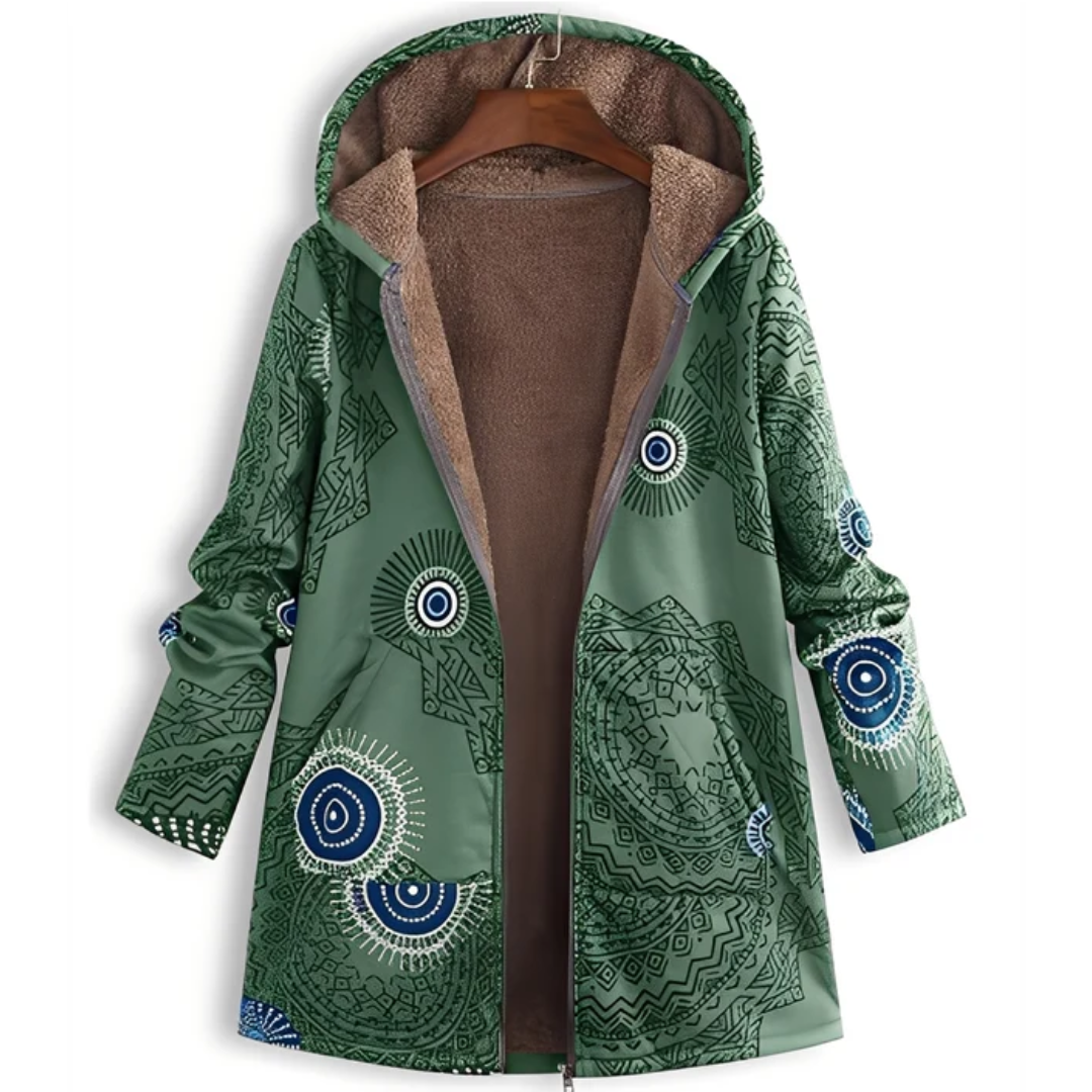 Jaslene - Chaqueta vintage y cálida