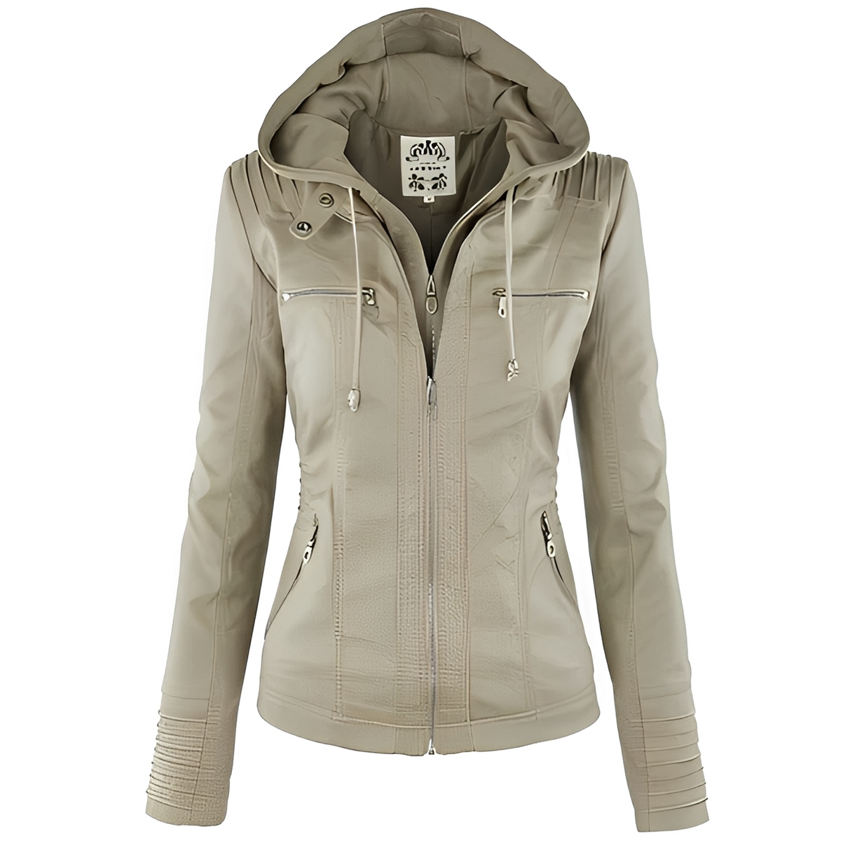 Janine - Chaqueta con capucha elegante y acogedora