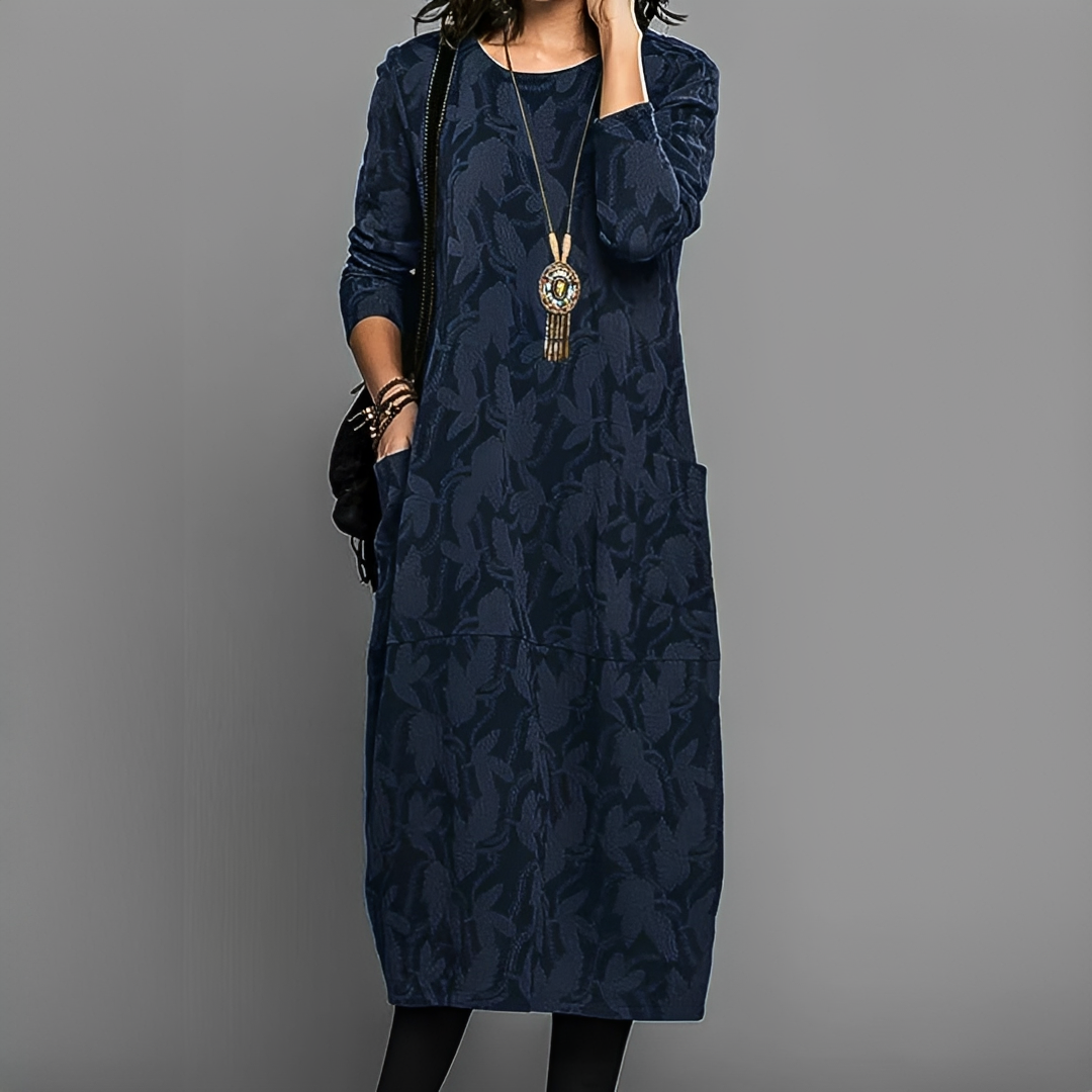 Alisha - Vestido de manga larga elegante y estiloso