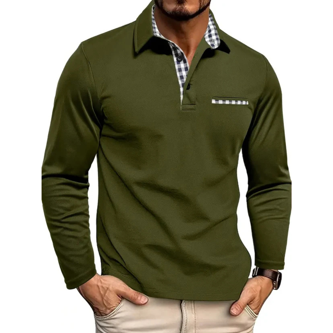 Wilmer - Camisa casual de manga larga