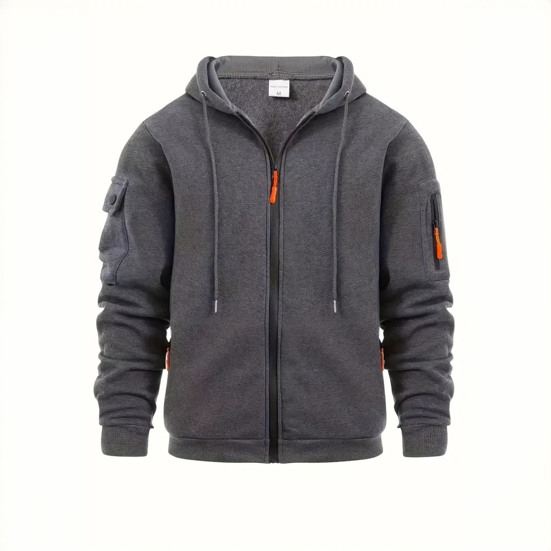 Ralph - Sudadera con capucha y cremallera acogedora