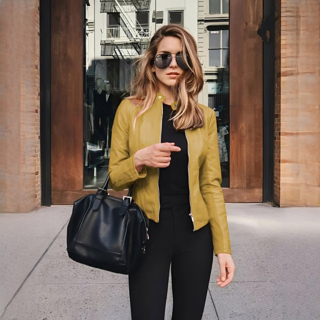 Ashlee - Chaqueta entallada, cálida y cómoda