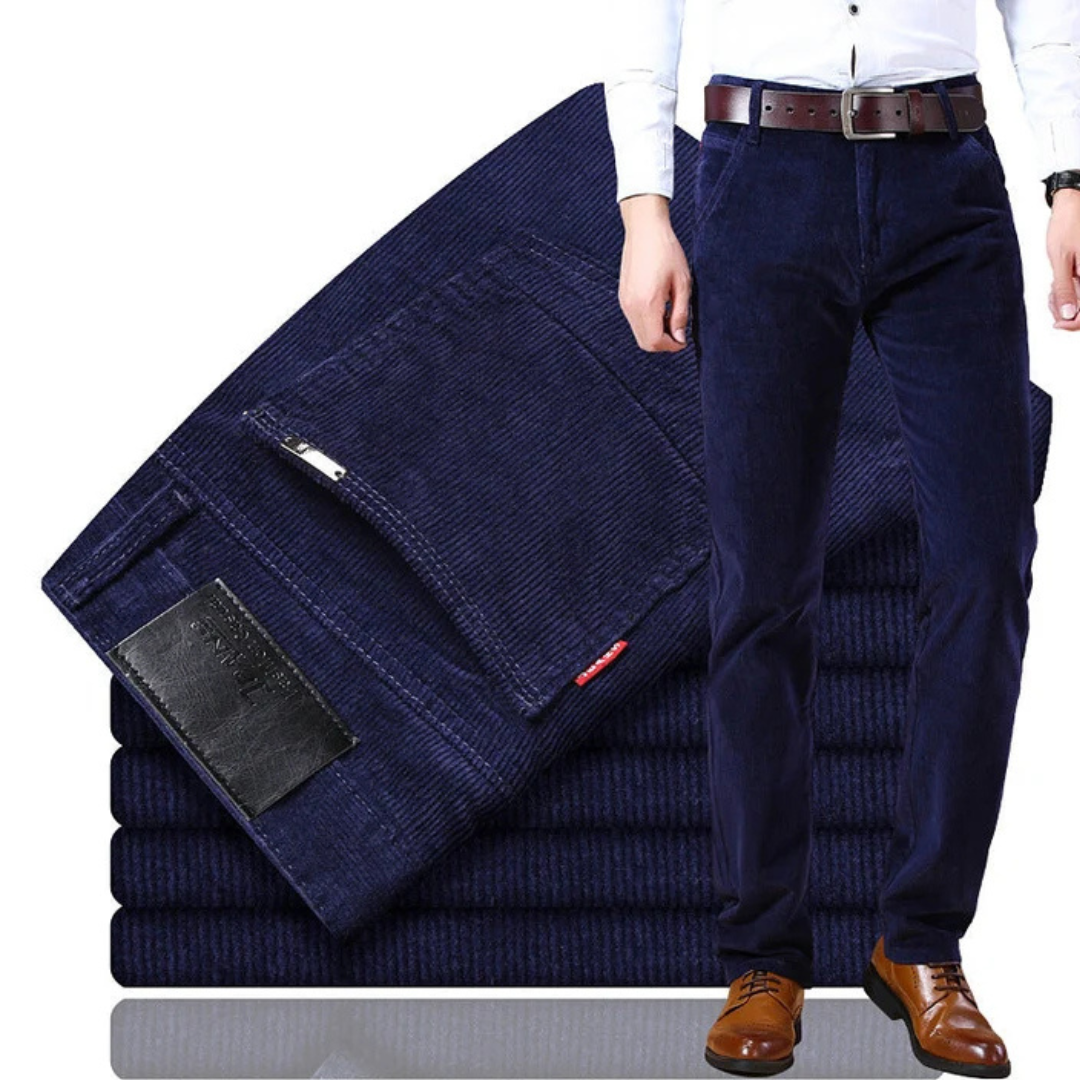 Douglas - Pantalones casuales de corte recto