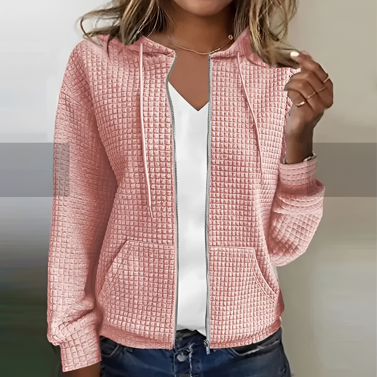 Kristel - Chaqueta elegante con cremallera