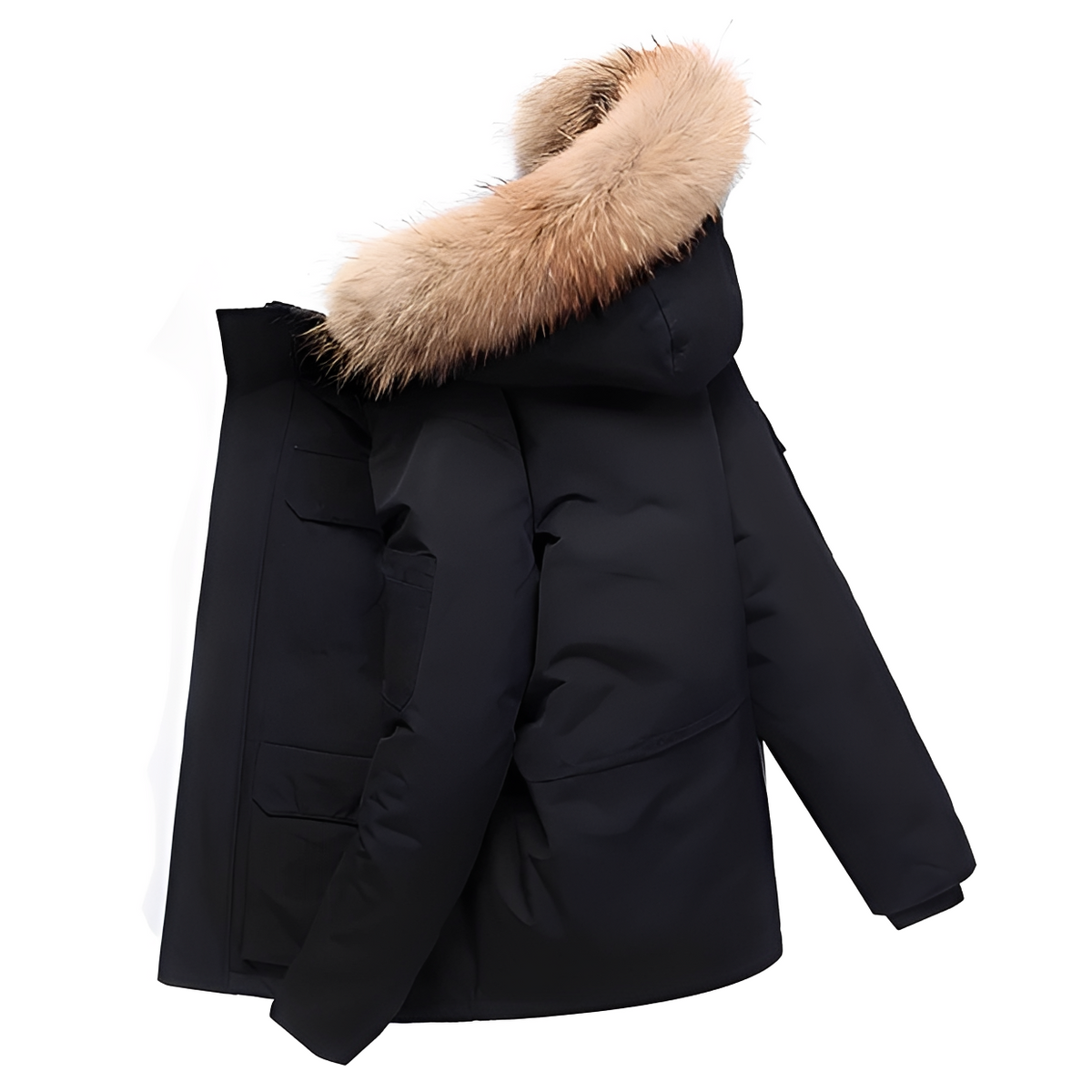 Kyle - Chaqueta con capucha cálida y acogedora