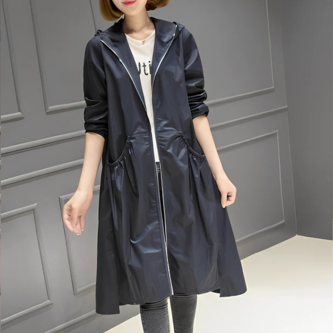 Margie - Impermeable elegante y chic