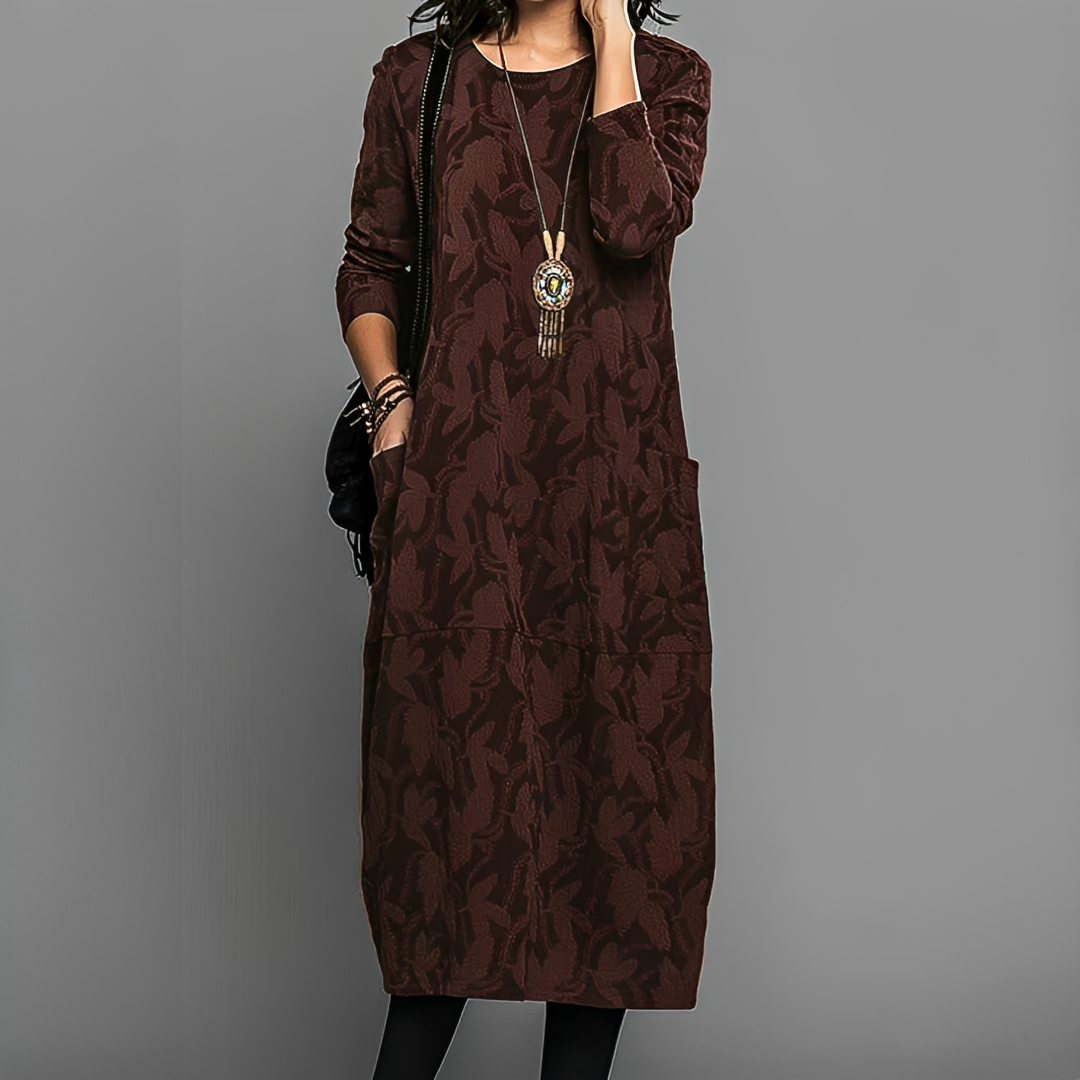 Alisha - Vestido de manga larga elegante y estiloso
