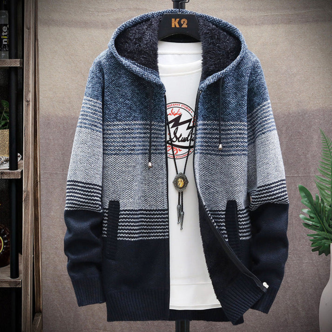 Dawson - Chaqueta con capucha, cálida y cómoda