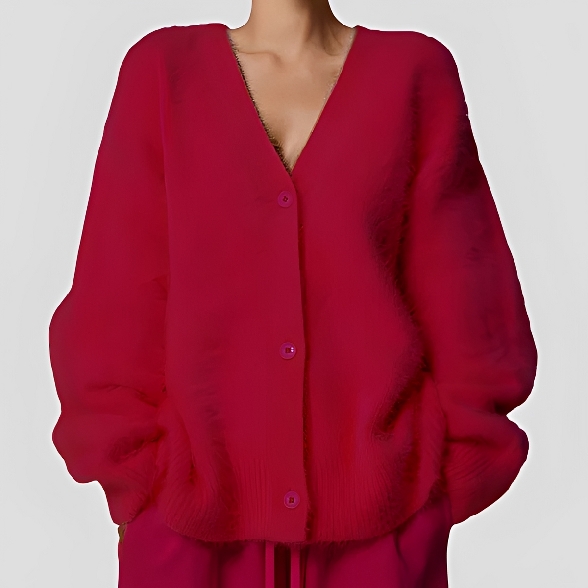 Erza - Suéter oversize suave y acogedor