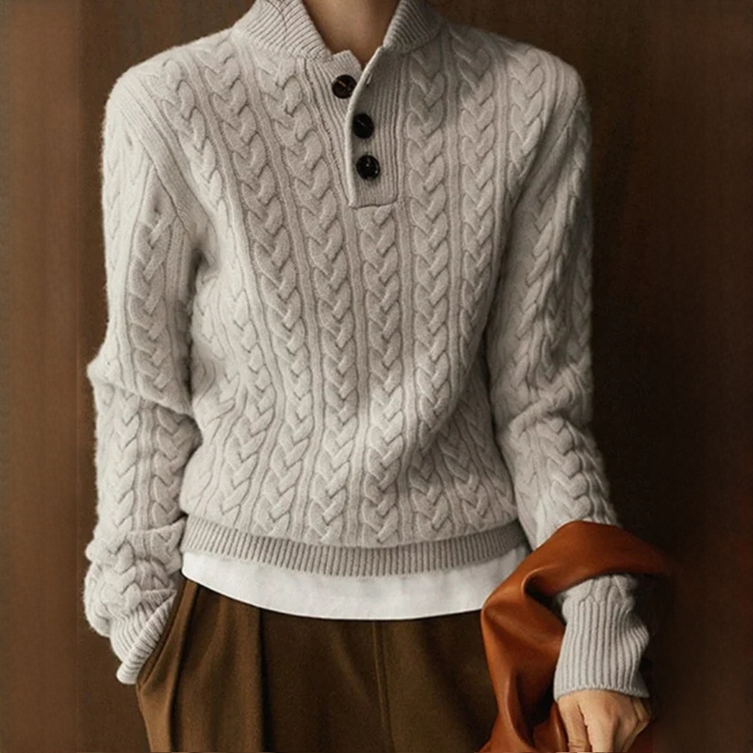 Agnes - Suéter de cuello alto elegante y cálido