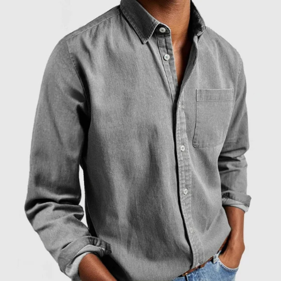 Harald - Camisa casual de manga larga