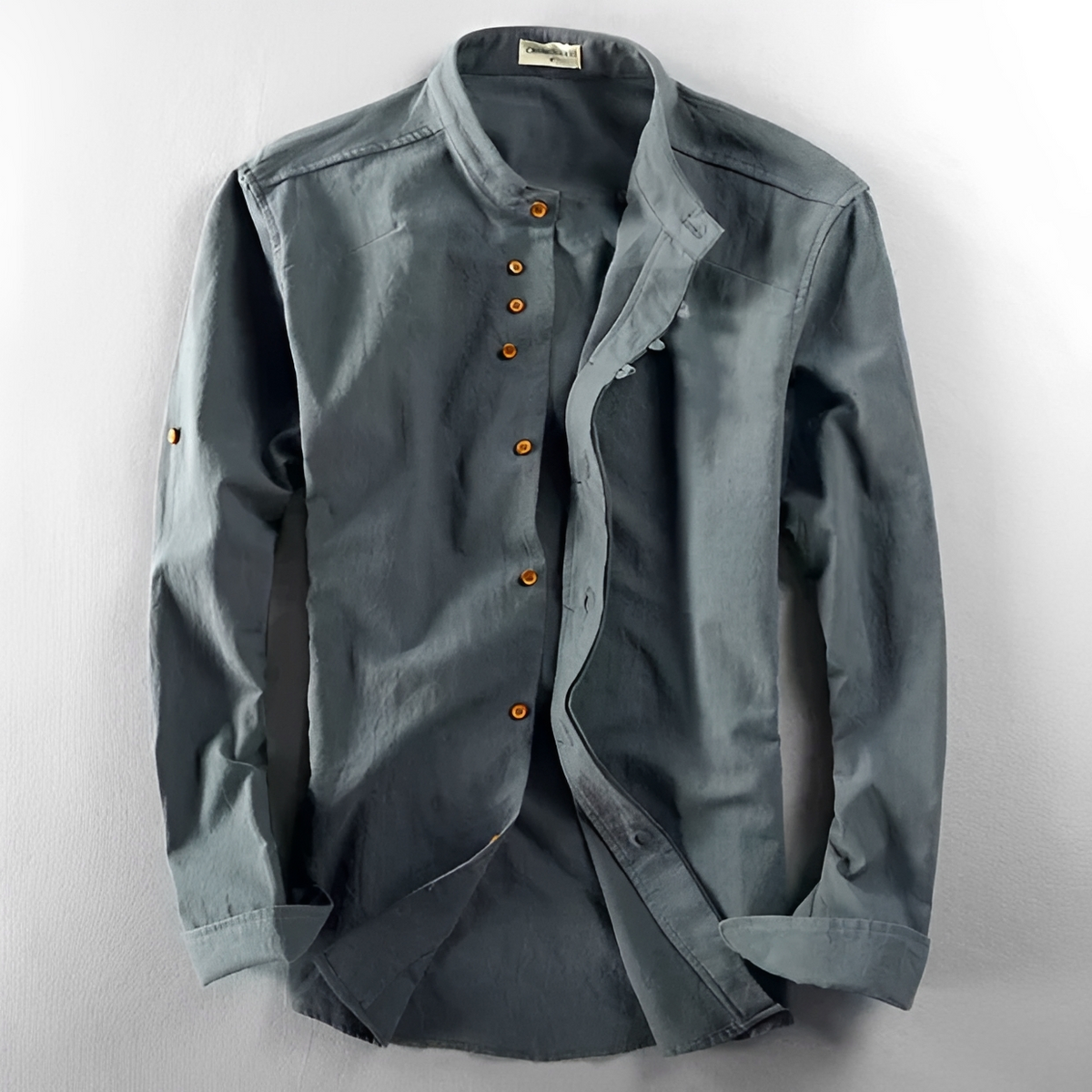 Oliver - Camisa de manga larga de estilo clásico