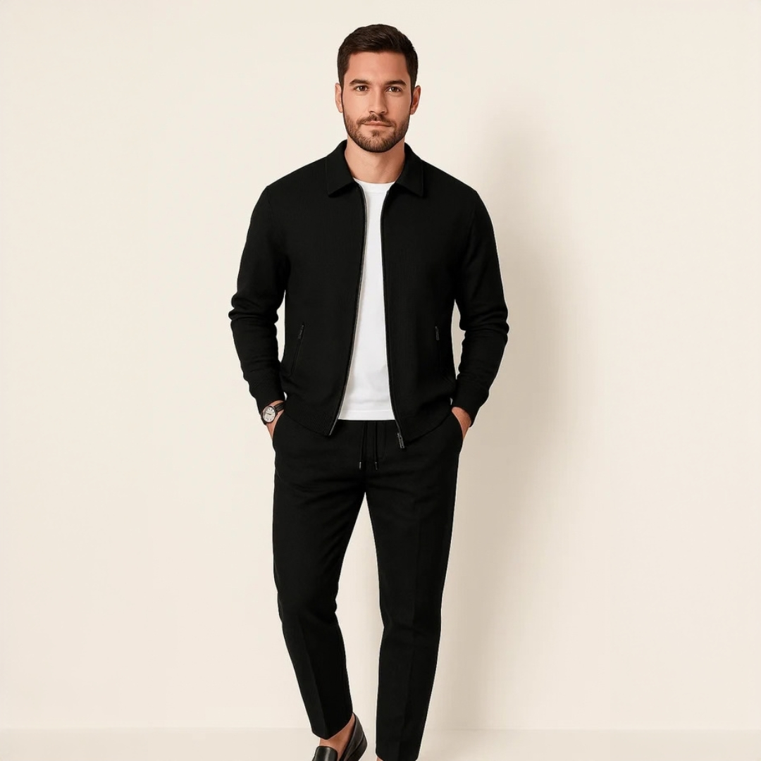 Martin - Conjunto de pantalones con aspecto cómodo y robusto